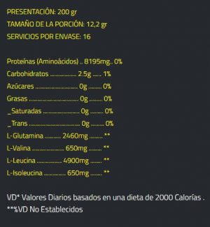 Star Nutrition Amino BCAA 2000 X 120 cápsulas