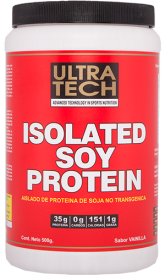 Ultra Tech  Isolated Soy Protein x 500g (aislado)