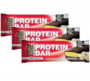 Barras Proteicas Protein Bar 50 g Ultra Tech Caja x 12 unidades
