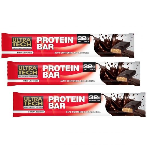Barras Proteicas Protein Bar 100 g Ultra Tech Caja x 12 unidades