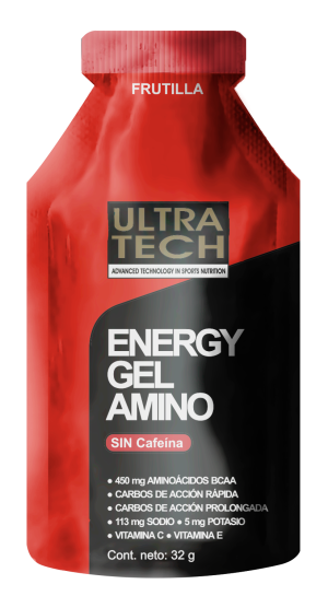 Energy Gel Amino Ultra Tech - caja x 12 geles