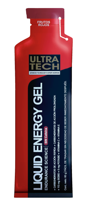 Liquid Energy Gel Ultra Tech - caja x 12 geles