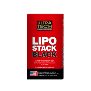 Ultra Tech Lipo Stack Black x 60 Capsulas
