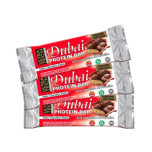 Dubai Protein Bar - 46 g Chocolate Dubai x 12 unidades