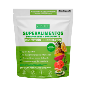 Vitatech Superalimento Digestión-Hinchazón - Sabor Limón x 162 g